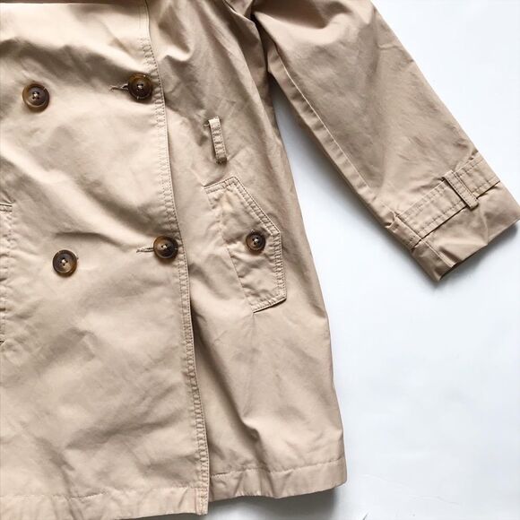 Zara hooded trench jacket  EUC  7Y - Picture 3 of 6